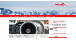 Desktop Screenshot of aeroex.eu